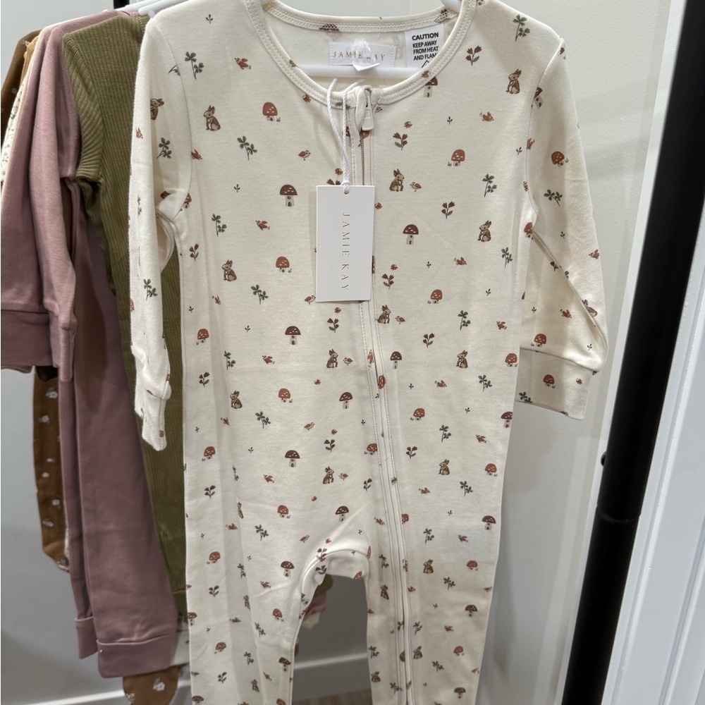 Jamie Kay Reese Zip Organic Cotton One Piece